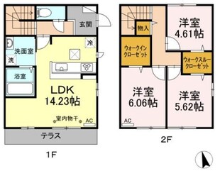 フィーカ1の物件間取画像